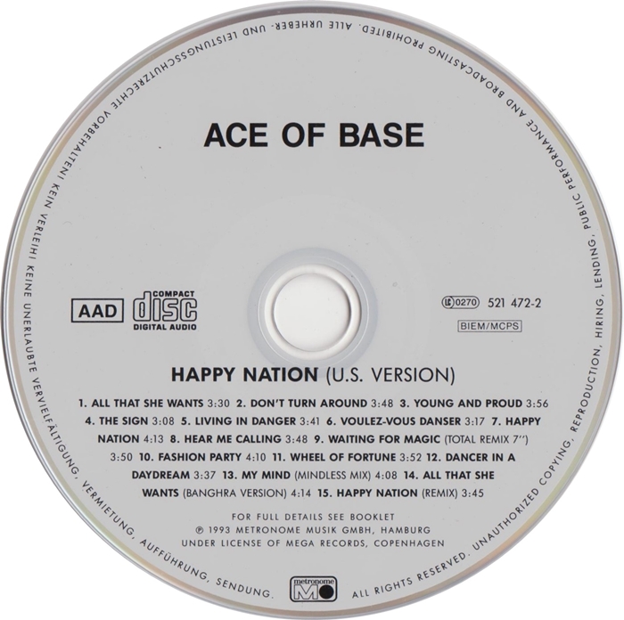 Хэппи натион текст. Ace of Base 1993 альбом. Happy Nation альбом. Ace of Base Happy Nation альбом. Ace of Base Happy Nation обложка.